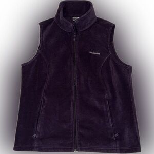Columbia Women's Purple Fleece Vest